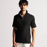 49ブラック | 【25年モデル EC限定再販売】ランダムテレコショートレギュラーカラーポロシャツ | NICOLE