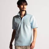 64サックス | ブライトタックバイアススキッパーポロシャツ | NICOLE