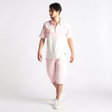 【NICOLE SPORTS】ムラ柄スキッパーポロシャツ | NICOLE | 詳細画像2 