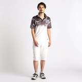 【NICOLE SPORTS】ムラ柄スキッパーポロシャツ | NICOLE | 詳細画像5 