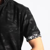 【NICOLE SPORTS】エンボスクラック柄スキッパーポロシャツ | NICOLE | 詳細画像14 