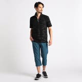 【NICOLE SPORTS】エンボスクラック柄スキッパーポロシャツ | NICOLE | 詳細画像3 