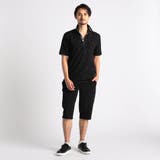 【NICOLE SPORTS】エンボスクラック柄スキッパーポロシャツ | NICOLE | 詳細画像5 