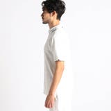 【NICOLE SPORTS】エンボスクラック柄スキッパーポロシャツ | NICOLE | 詳細画像7 