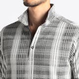 【NICOLE SPORTS】ブリスターチェックスタンドポロシャツ | NICOLE | 詳細画像8 