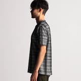 ブリスターチェッククルーネック半袖プルオーバー | NICOLE | 詳細画像7 