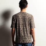 【RIELABO】ブロークンシアージャカード ヘンリーネックカットソー | NICOLE | 詳細画像6 