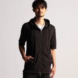 アラカルトリンクスジャカード5分袖フードパーカー | NICOLE | 詳細画像13