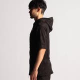 アラカルトリンクスジャカード5分袖フードパーカー | NICOLE | 詳細画像15