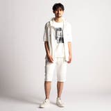 アラカルトリンクスジャカード5分袖フードパーカー | NICOLE | 詳細画像2