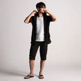 アラカルトリンクスジャカード5分袖フードパーカー | NICOLE | 詳細画像5