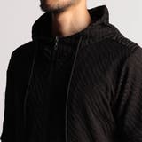 アラカルトリンクスジャカード5分袖フードパーカー | NICOLE | 詳細画像8