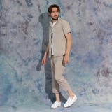 エステルクレープイージークロップドパンツ | NICOLE | 詳細画像2