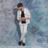 ライトドビーストレッチアラカルトプリント7分袖シャツ | NICOLE | 詳細画像5