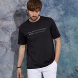 メタルジェルプリント半袖Tシャツ | NICOLE | 詳細画像1