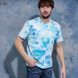 【WEB限定】ムラ柄ロゴプリント半袖Ｔシャツ | NICOLE | 詳細画像1 