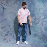 【WEB限定】ムラ柄ロゴプリント半袖Ｔシャツ | NICOLE | 詳細画像2 