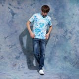 【WEB限定】ムラ柄ロゴプリント半袖Ｔシャツ | NICOLE | 詳細画像4 