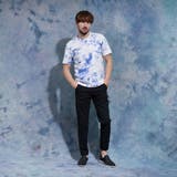 【WEB限定】ムラ柄ロゴプリント半袖Ｔシャツ | NICOLE | 詳細画像5 