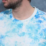 【WEB限定】ムラ柄ロゴプリント半袖Ｔシャツ | NICOLE | 詳細画像9 