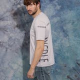 19ライトグレー | 【WEB限定】ビッグロゴプリント半袖Ｔシャツ | NICOLE