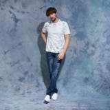 【WEB限定】総柄ロゴプリント半袖Ｔシャツ | NICOLE | 詳細画像3 