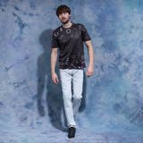 【WEB限定】総柄ロゴプリント半袖Ｔシャツ | NICOLE | 詳細画像4 