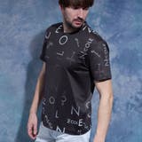 49ブラック | 【WEB限定】総柄ロゴプリント半袖Ｔシャツ | NICOLE