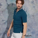 【WEB限定】ランダムテレコショートレギュラーカラーポロシャツ | NICOLE | 詳細画像1 