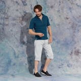 【WEB限定】ランダムテレコショートレギュラーカラーポロシャツ | NICOLE | 詳細画像4 