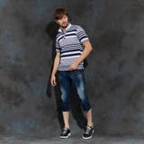 【WEB限定】ランダムテレコショートレギュラーカラーポロシャツ | NICOLE | 詳細画像7 