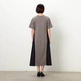 【WALDO】サイドスピンドル異素材使いワンピース | NICOLE | 詳細画像3 