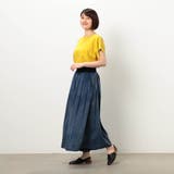 【WALDO】2.5オンスデニムウエストリブパンツ | NICOLE | 詳細画像3