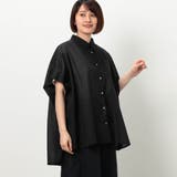 49ブラック | 【WALDO】袖タックシャツ | NICOLE