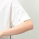 刺繍ロゴサイドパイピング半袖Tシャツ | NICOLE | 詳細画像8