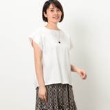 28オフホワイト | 【WALDO】バックタック２ＷＡＹＴシャツ | NICOLE