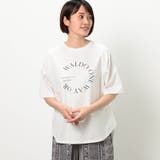 【WALDO】サークルフォトロゴＴシャツ | NICOLE | 詳細画像1 