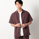 07ボルドー | NANGA DotAir COMFY 半袖シャツ | NICOLE