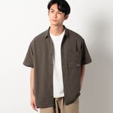 46カーキ | 【NANGA別注】DOT AIR(R) COMFY 半袖シャツ | NICOLE