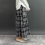 プリーツ柄スカート | NICOLE | 詳細画像12