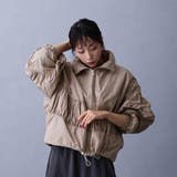 18ベージュ | デザインブルゾン | NICOLE