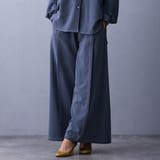 67ネイビー | テンセルデニムパンツ | NICOLE