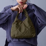 46カーキ | キルティング２WAYバッグ | NICOLE