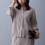 19ライトグレー | 楊柳シャツ | NICOLE