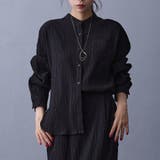 49ブラック | 楊柳シャツ | NICOLE