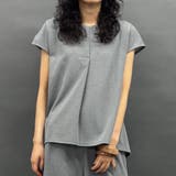 19ライトグレー | 杢ジャガードプルオーバー | NICOLE