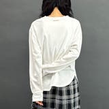 ロゴロングTシャツ | NICOLE | 詳細画像4 