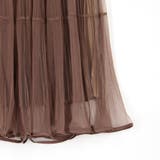 チュール＆プリーツ ティアードフレアスカート | NICOLE | 詳細画像18 