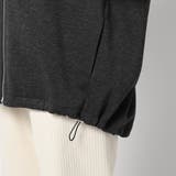 ダンボール素材 パイピングZIPフードブルゾン | NICOLE | 詳細画像10 