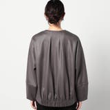 ダンボールニットノーカラージャケット | NICOLE | 詳細画像6 